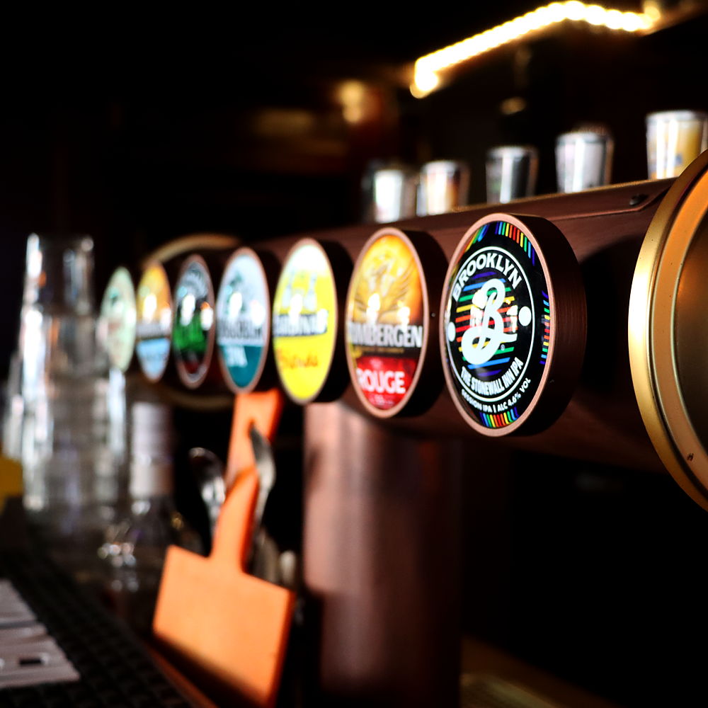 Les tireuses à bière, prêtes à servir